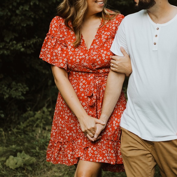 Max Studio Wrap Dress - Picture 4 of 7